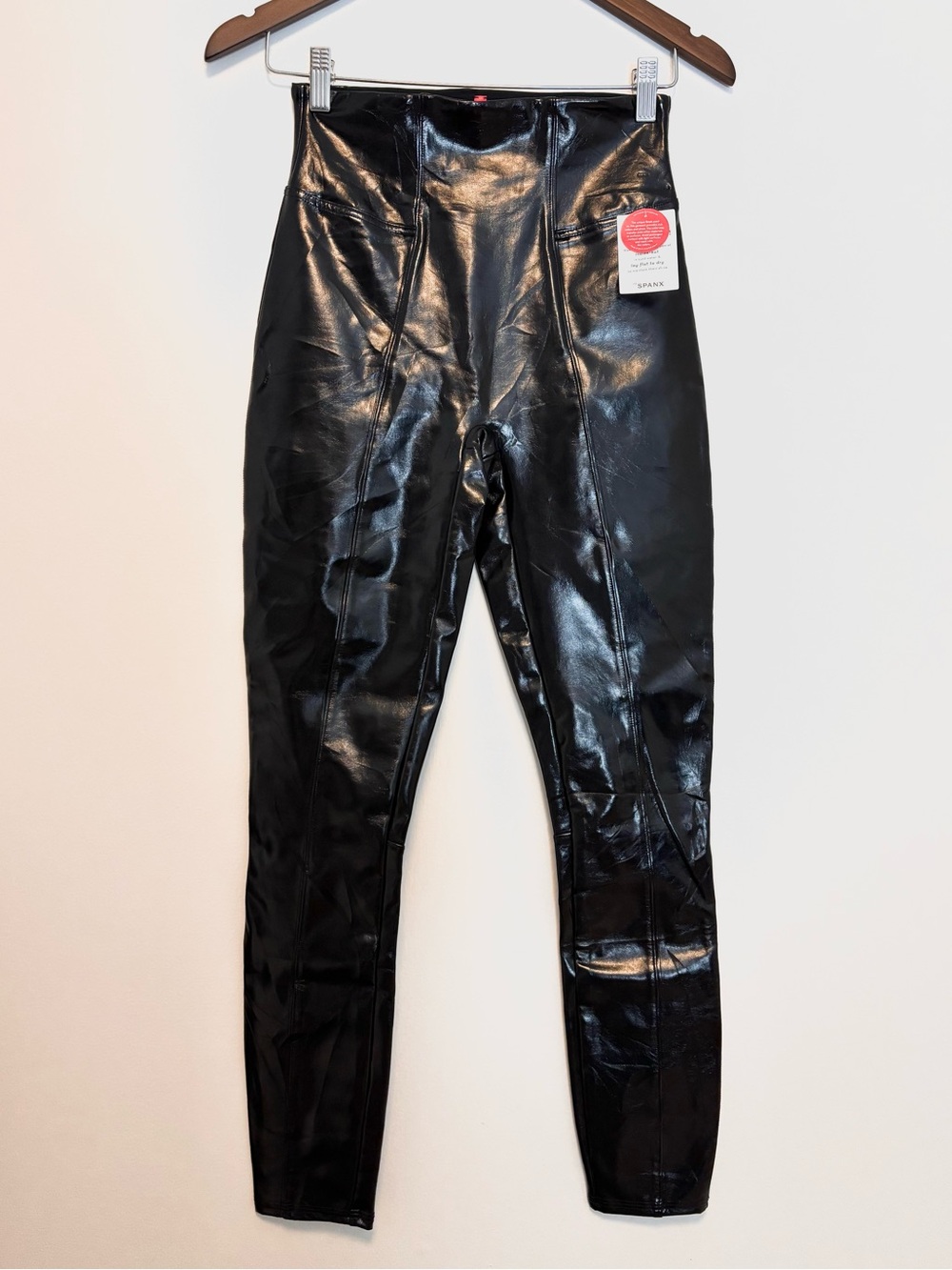 Spanx Faux Patent Leather Leggings